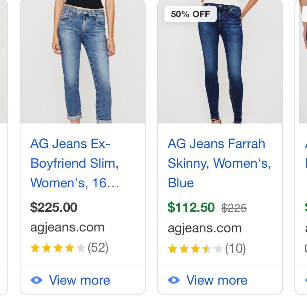 AG Adriano Goldschmied blue jeans great condition